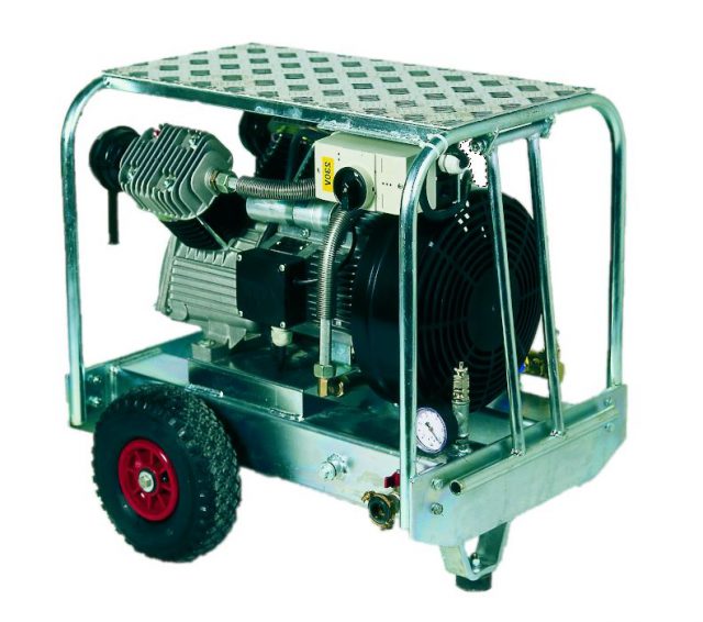 Spackspuit compressor