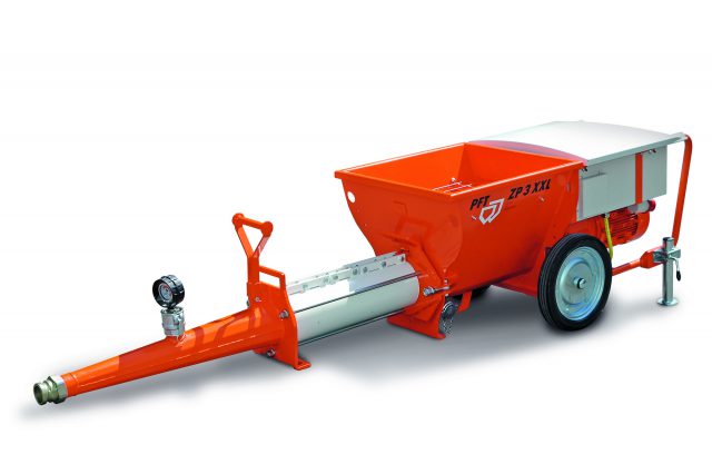 PFT ZP 3 XXL pomp voor het pompen van beton/leem/egaline