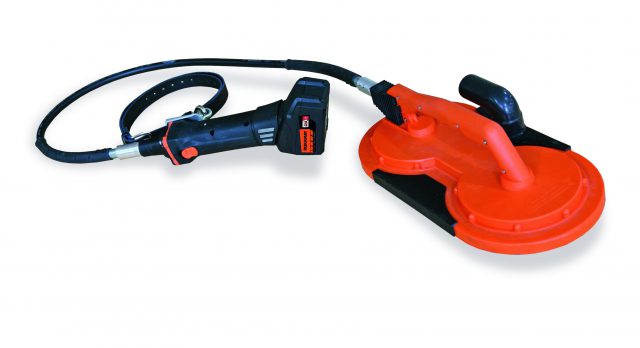 Schuurmachine voor gevelisolatie