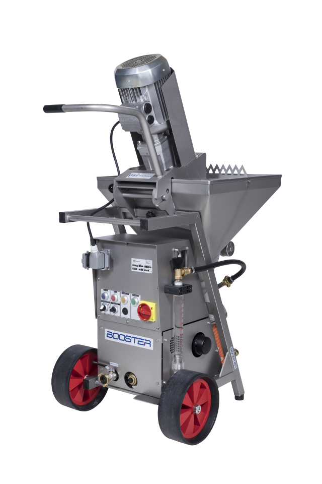 Gipsspuitmachine RVS